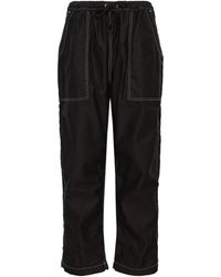 Comme des Garçons - Pantalones con cordones en la cintura - Lyst