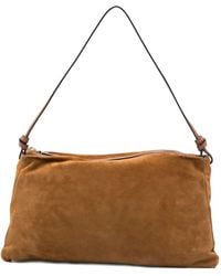 STAUD - Wally Suede Shoulder Bag - Lyst