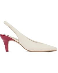 Chloé - Pointed-Toe Slingback Pumps - Lyst