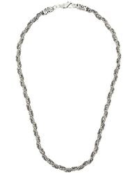 Emanuele Bicocchi - Braided Necklace - Lyst