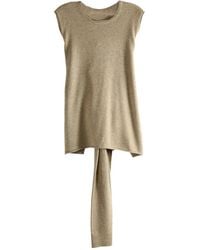 Uma Wang - Tied Sleeveless Tank Top - Lyst