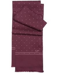 Elizabetta - Savona Polka-Dot Silk Scarf - Lyst