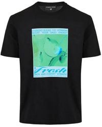 Iceberg - Graphic-Print Cotton T-Shirt - Lyst