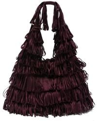 La Milanesa - Sac À Main Capucine À Franges - Lyst