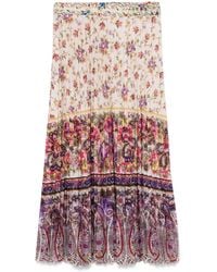 Pierre Louis Mascia - Ceto Pleated Skirt - Lyst