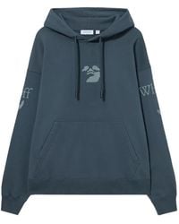Off-White c/o Virgil Abloh - Swimming Logo Skate Hoodie - Lyst