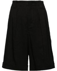 Lorena Antoniazzi - Shorts Con Pieghe - Lyst