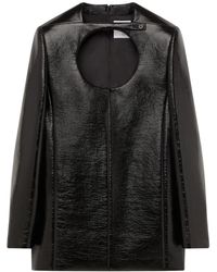 Courreges - Mini-Jurk Van Imitatieleer - Lyst