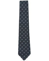 Canali - Geometrisch Gemusterte Krawatte - Lyst