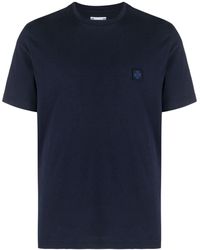 Jacob Cohen - Logo-Appliqué Cotton T-Shirt - Lyst