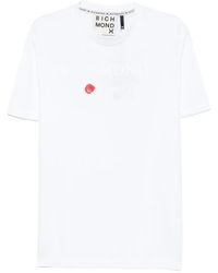 John Richmond - Round-Neck T-Shirt - Lyst
