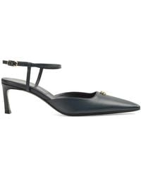 Sergio Rossi - Surge Logo-Plaque Pumps - Lyst