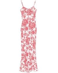 Sandro - Floral-Print Maxi Dress - Lyst