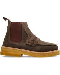 Inuikii - Bottines En Daim À Entaille Penny - Lyst