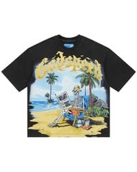 Godspeed - Skeleton Beach Ii Graphic-Print T-Shirt - Lyst