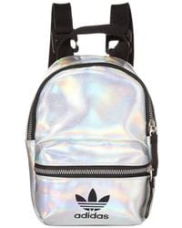 adidas - Iridescent-Effect Logo-Print Backpack - Lyst