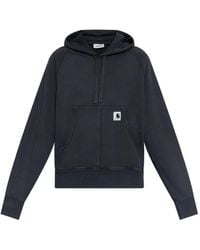 Carhartt - Logo-Patch Cotton Hoodie - Lyst
