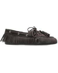 POSA - Fransen-Loafer Mit Quasten - Lyst