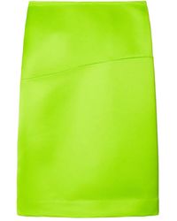 Tory Burch - Satin Midi Skirt - Lyst