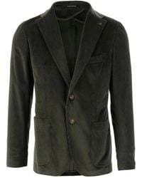 Tagliatore - Ribfluwelen Blazer Met Enkele Rij Knopen - Lyst