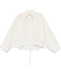 MM6 by Maison Margiela - Cotton Shirt - Lyst