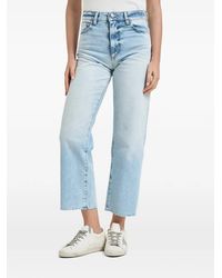 ICON DENIM - Jill Frayed Jeans - Lyst
