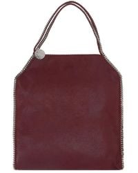 Stella McCartney - Borsa Tote Grande Falabella Baby Bella-Donna - Lyst