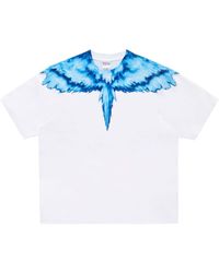 Marcelo Burlon - Camiseta con estampado Colordust Wings - Lyst