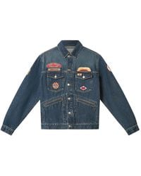 Isabel Marant - Jarvey Embroidered Denim Jacket - Lyst