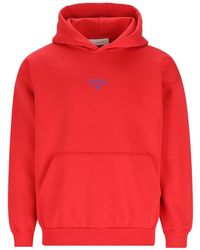 Giada Benincasa - Amore Cortina Lover Embroidered-Logo Pouch-Pocket Hoodie - Lyst
