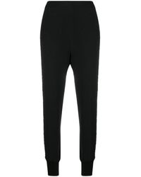 Stella McCartney - Lace Cut-out Tapered Trousers - Lyst