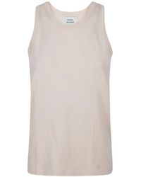 Loulou - Ribbed-Trim Tank Top - Lyst