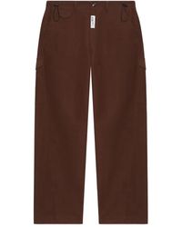 Gcds - Drawstring Cotton Pants - Lyst