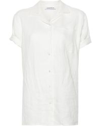 Amotea - Short-sleeve Linen Shirt - Lyst