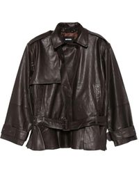ROTATE BIRGER CHRISTENSEN - Leather Jacket - Lyst