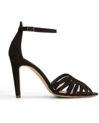 The Seller - Strappy Cage Sandals - Lyst