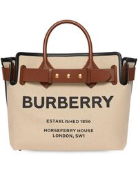 burberry belt tote