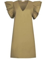 Liu Jo - Poplin Mini Dress - Lyst