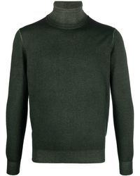 Dell'Oglio - Roll-Neck Rib-Trimmed Jumper - Lyst