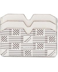 Moreau - Tarjetero con logo estampado - Lyst