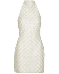 ROTATE BIRGER CHRISTENSEN - Robe Brodée De Sequins À Dos Nu - Lyst