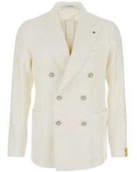 Tagliatore - Montecarlo Double-Breasted Blazer - Lyst