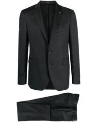 Tagliatore - Single-Breasted Buttoned Suit - Lyst