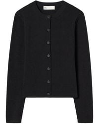 Tory Burch - Pointelle Viscose Vest - Lyst