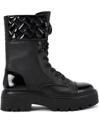 Kurt Geiger - 50 Mm Kensington Laarzen Met Manchetten - Lyst