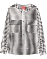 ..,merci - Check-Print Shirt - Lyst