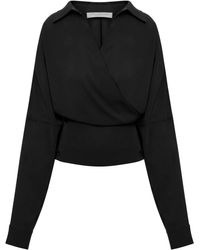 Philosophy Di Lorenzo Serafini - Blusa Con Scollatura Profonda A V - Lyst