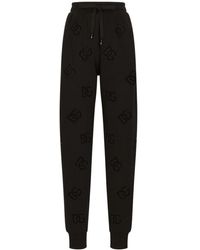 Dolce & Gabbana - Pantalon de jogging à logo brodé - Lyst