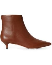 Ralph Lauren - Francesca Pointed-Toe Ankle Boots - Lyst
