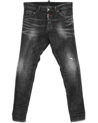 DSquared² - フェイデッド ダメージジーンズ - Lyst